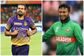 Shakib Al Hasan and Yusuf Pathan