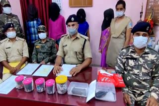 4 Naxalites in arrested Chaibasa