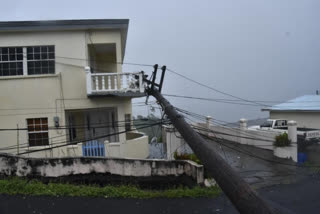 Tropical Storm Elsa destroyed house in