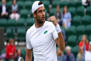 Wimbledon: Berrettini, Sonego reach fourth round on rainy day