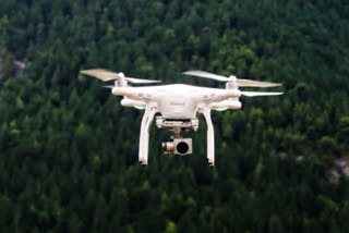 drones in Srinagar
