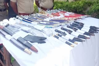 Police seize 49 swords Aurangabad, 1 arrested
