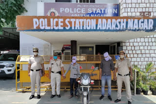 adarsh nagar police arrested two miscreants in delhi