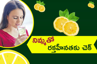 anemia can be cured with lemon