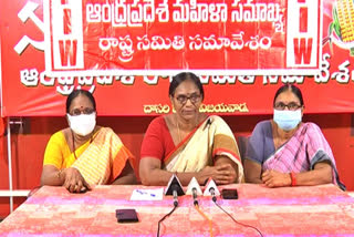 Womens Federation General Secretary durga bhavani