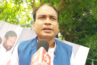 LJP spokesperson Shravan Agarwal targeted Chirag Paswan