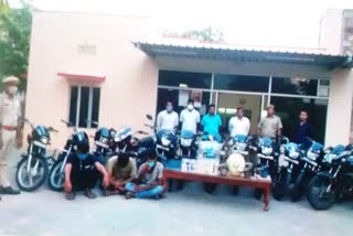 vehicle thief gang in jaipur, वाहन चोर गिरोह