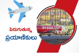 AIR PASSENGERS, shamshabad airport