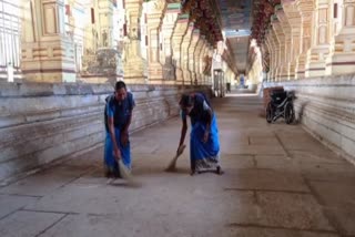 ராமேஸ்வரம் கோயிலில் தூய்மை பணியாளர்கள் காலியிடம்