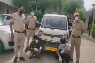 bhd nagar police arrested burglar in delhi