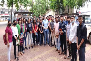 Students bid farewell to IPS Ankita Sharma like a teacher in raipur