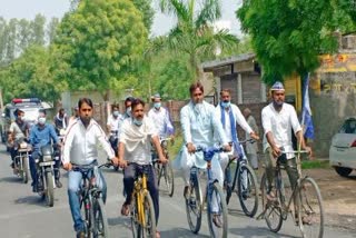 Azad Samaj Party's change cycle rally
