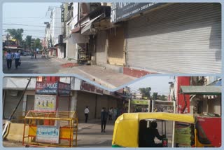 Lajpat Nagar Central Market remained closed on Tuesday