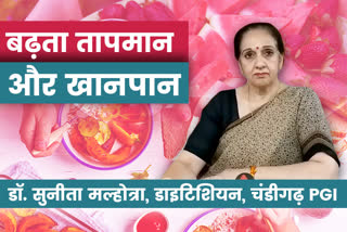 Dr. Sunita Malhotra Dietitian Chandigarh PGI