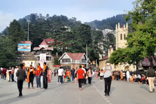 number of tourists decreased due to corona in himachal