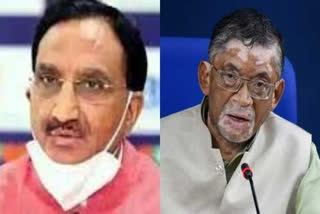 Labour minister Santosh Gangwar and Union Education Minister Ramesh Pokhriyal resign