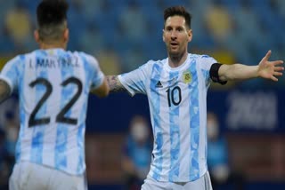COPA america: Argentina vs columbia