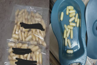 7 crore 36 lakh heroin was filled in 106 capsules in the stomach that came from Johannesburg