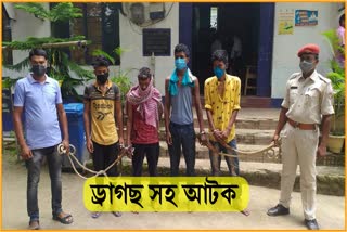 6 Drugs Paddlers Arrested By Police At Dhing, Nagaon District