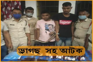 Two Drugs paddler arrested by Police At Samguri, nagaon District