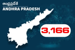 AP Corona cases: కొత్తగా 3,166 కరోనా కేసులు... 21 మరణాలు