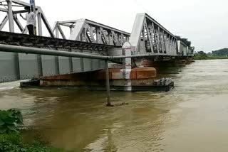 Water level of Budhi Gandak river