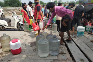 delhi bjp will protest over water scarcity in capital