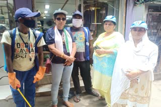 sanitation campaign in minority area of topsia