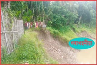 barak river erosion at cachar