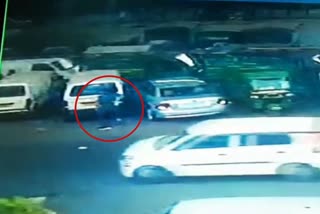 CCTV footage of shooting incident from Narayana delhi