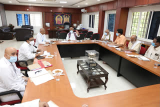 ttd eo Jawahar Reddy review meeting