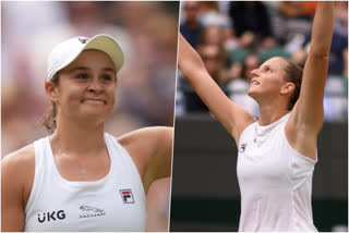 Wimbledon, Wimbledon final, Wimbledon final news,  Ashleigh to meet Karolina, Ashleigh to meet Karolina in final, ವಿಂಬಲ್ಡನ್​, ವಿಂಬಲ್ಡನ್​ ಫೈನಲ್​, ವಿಂಬಲ್ಡನ್​ ಫೈನಲ್​ ಸುದ್ದಿ, ಕರೋಲಿನಾ ಪ್ಲಿಸ್ಕೋವಾಳನ್ನು ಎದುರಿಸಲಿರುವ ಆಶ್ಲೀಗ್ ಬಾರ್ಟಿ, ಕರೋಲಿನಾ ಪ್ಲಿಸ್ಕೋವಾಳನ್ನು ಎದುರಿಸಲಿರುವ ಆಶ್ಲೀಗ್ ಬಾರ್ಟಿ ಸುದ್ದಿ,