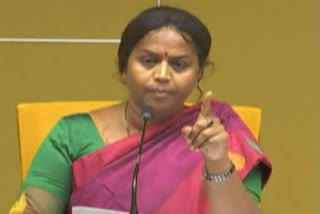 TDP state general secretary Panchumarty Anuradha