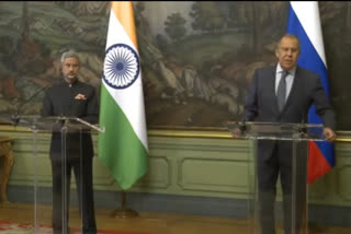 Jaishankar meets Russian counterpart