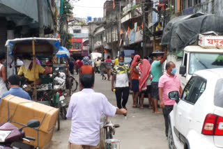 Situation after imposing curfew for 24 hours in Jorhat