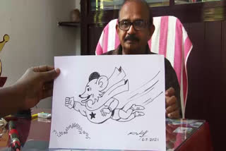 cartoon character Dinkan  ഡിങ്കഭഗവാൻ  കുട്ടികളുടെ ഡിങ്കൻ  Dinkoism  Dinkan in kerala