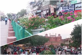 ground report from redeveloped chandani chowk