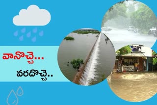 Rains in Telangana, rains in state