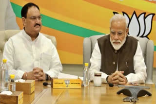 Nadda chairs meet with BJP secretaries  BJP office-bearers call on PM Modi  bjp call on PM Modi  nadda meet BJP secretaries  പാർട്ടി സെക്രട്ടറിമാരുമായി കൂടിക്കാഴ്ച നടത്തി ബിജെപി ദേശീയ സെക്രട്ടറി  ബിജെപി  ദേശീയ സെക്രട്ടറി  നരേന്ദ്ര മോദി