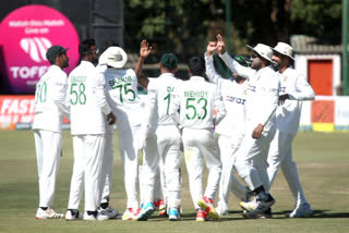 ZIM vs BAN test : bangladesh-beat-zimbabwe-by-220-runs-in-only-test-at-harare