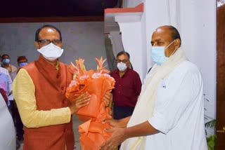 CM Shivraj met Union Minister