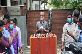 Tamil superstar Rajinikanth again hints of political plunge