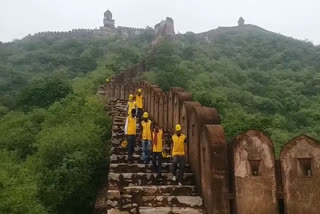 जयपुर का आमेर महल, amer fort of jaipur