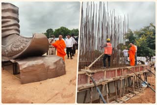 nirmalanandanatha swamiji visits kial airport