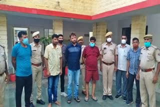 action of jodhpur police,  Gangster Raju Fauji,  hardcore criminal kailash manju