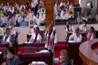 Assam Chief Minister Himanta Biswa Sarma laid the Bill before the House on Monday