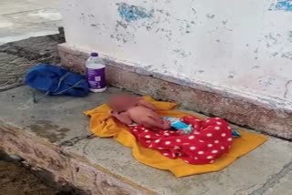 Unidentified persons left newborn baby in Siddheshwar temple, solapur