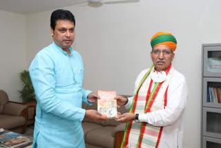 Biplab Kumar Deb placed a demand for an Archaeological Survey of India branch office in Tripura