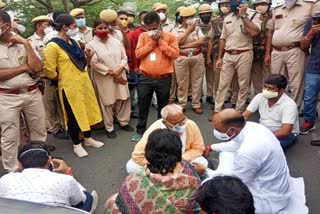 Krishna Valmiki Murder Latest News, BJP delegation stopped by police