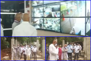 tirumala eo jawahar reddy inspects cctv control room and other development works